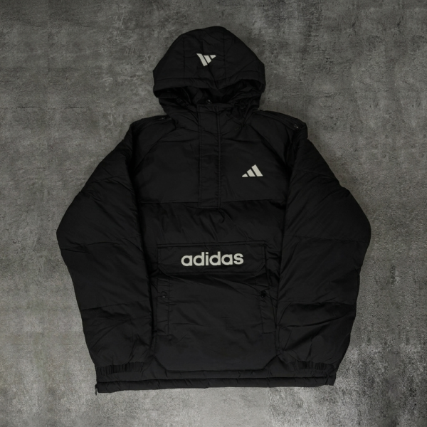 Campera Adidas Anorak Puffer – Campera Inflable Negra