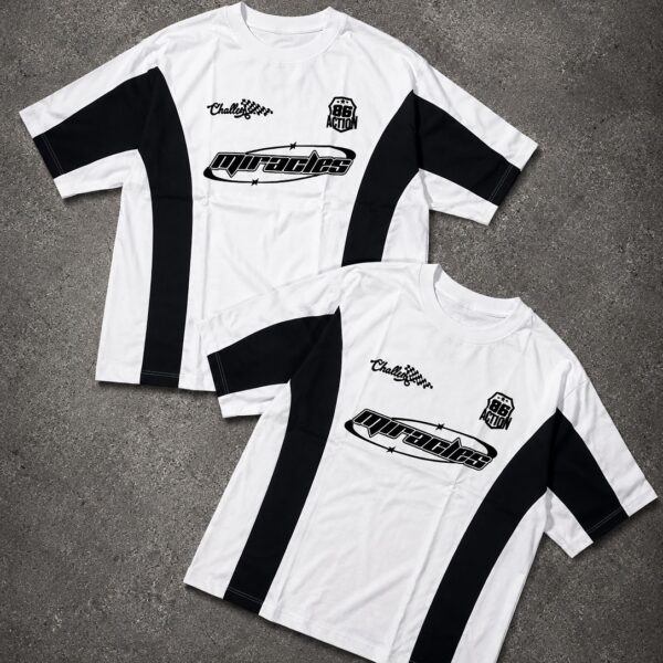 Remera Oversize "Miracles" Racing