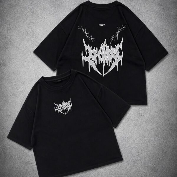 Remera Oversize "Chaos" Black