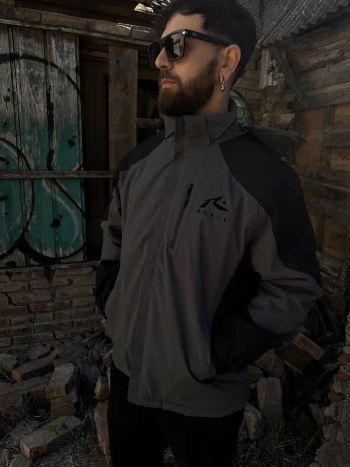 Campera Rusty Impermeable Urbana – BICOLOR - Image 2